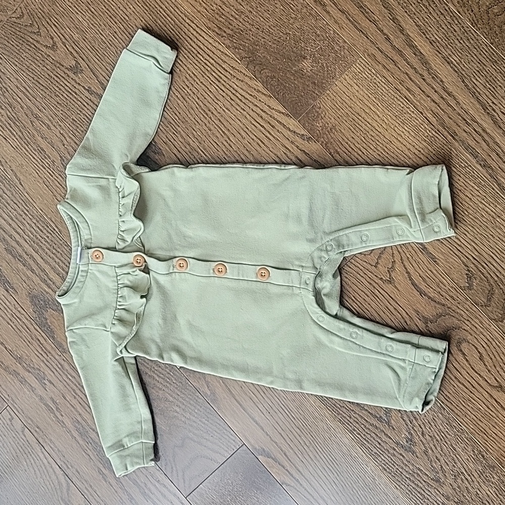 Nordstrom Green Fleece One Piece